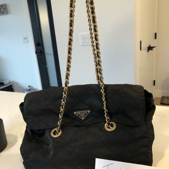 Prada Handbags - AUTHENTIC VINTAGE PRADA QUILTED TESSUTO